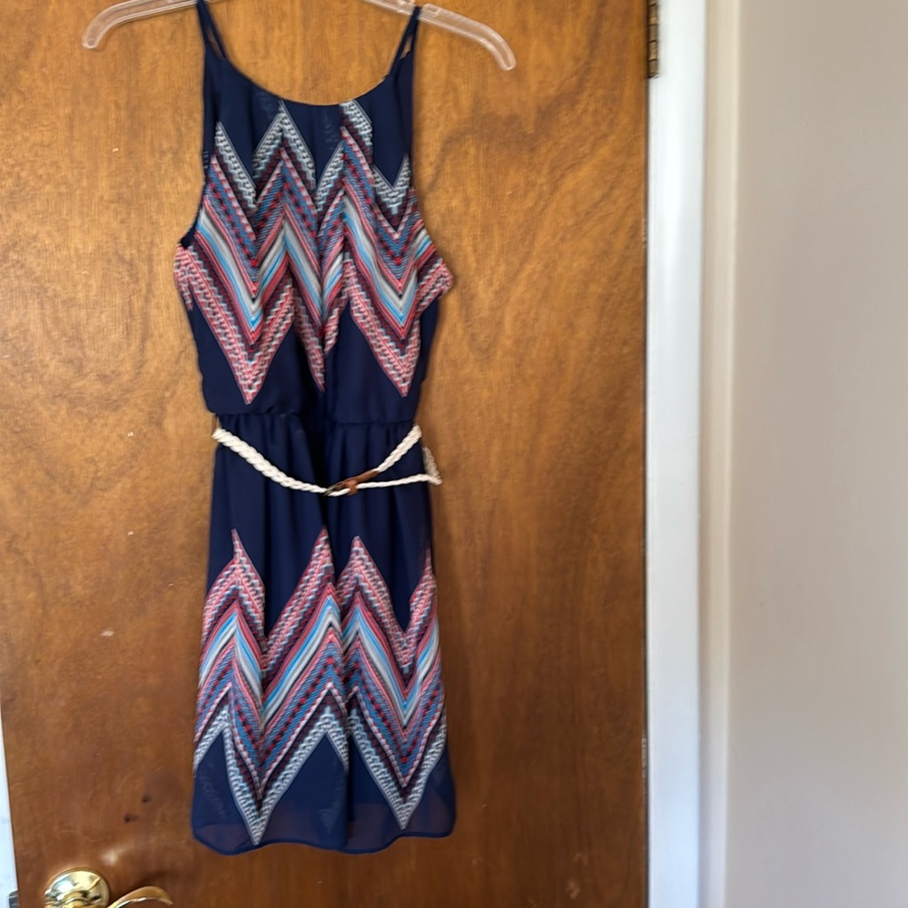 Blue dress